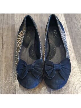 B.O.C. Born leopard suede flats